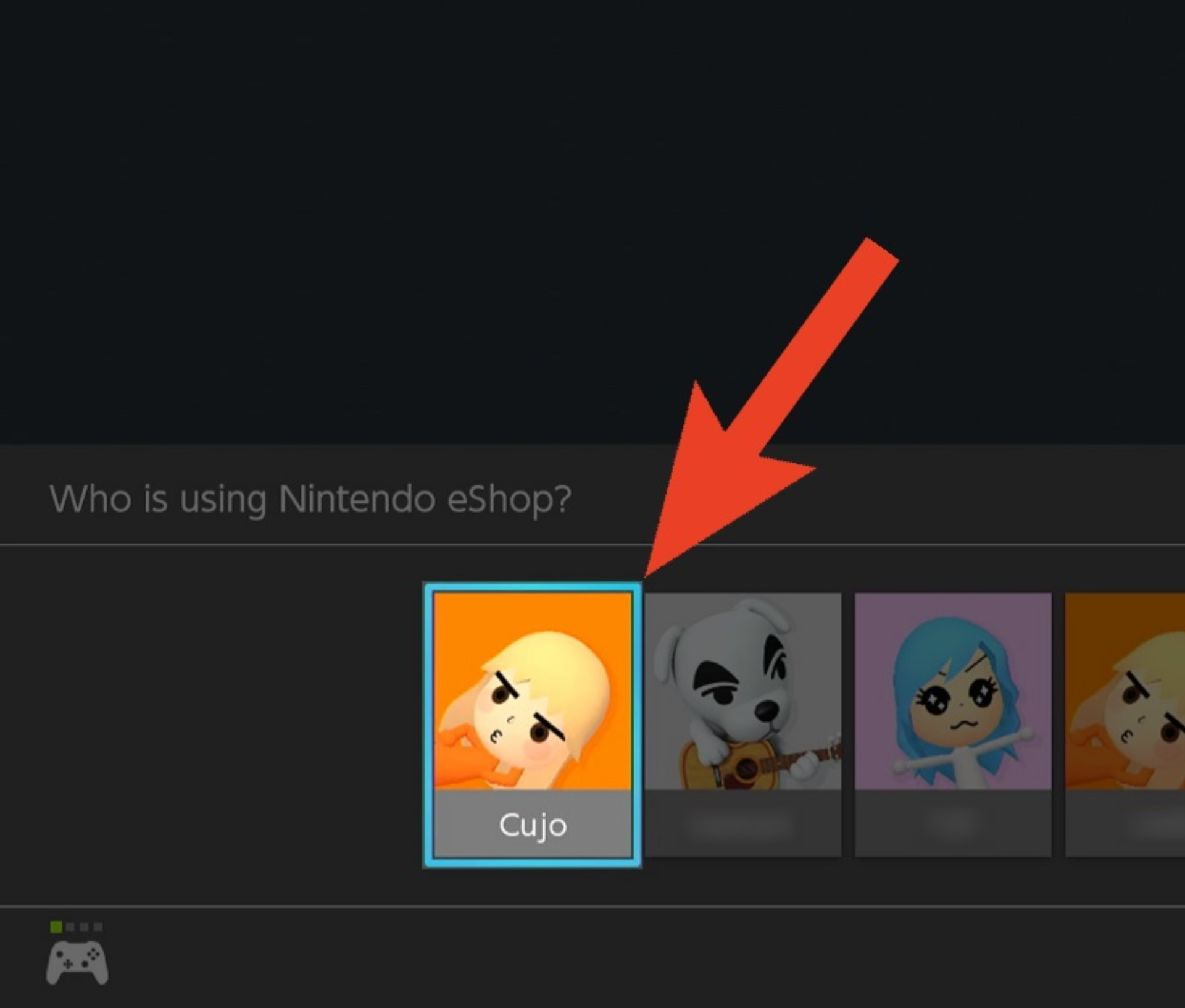 Under "Who is using Nintendo eShop?"
