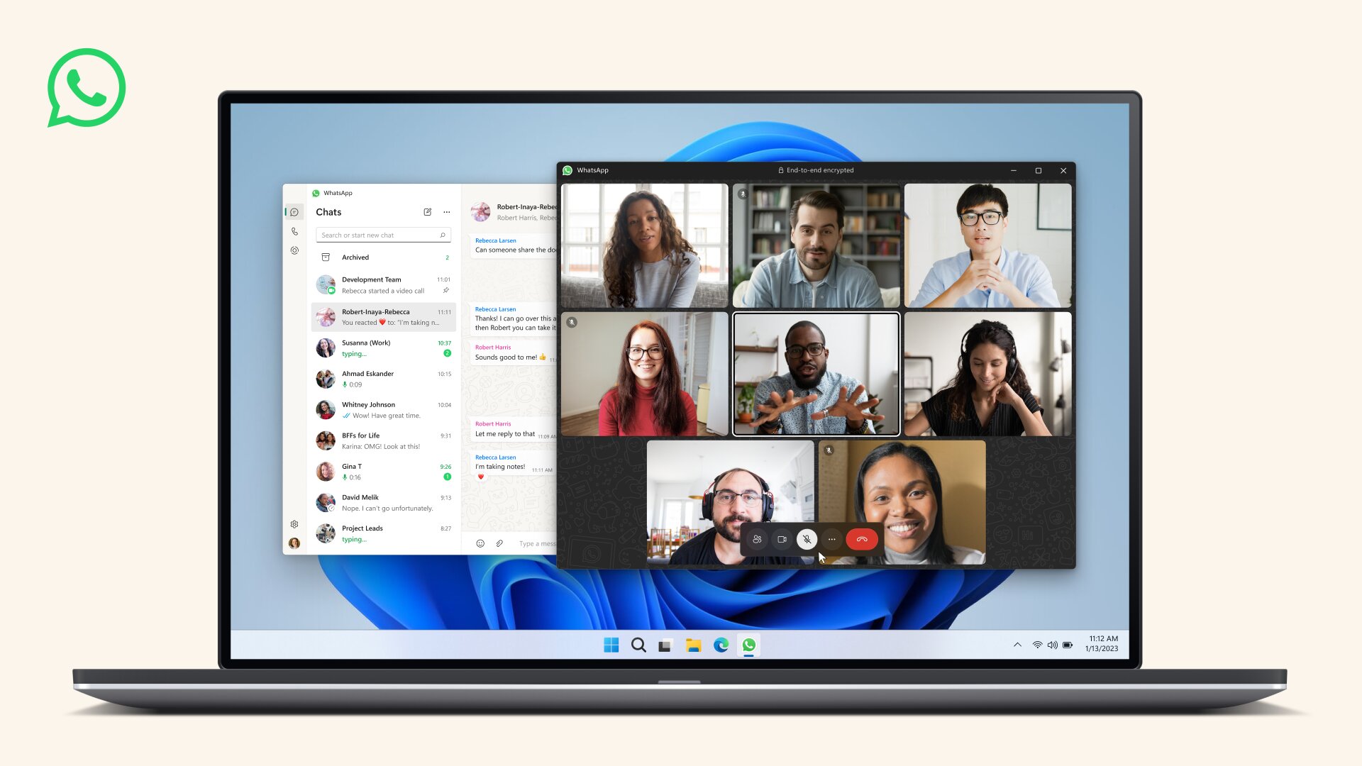 WhatsApp just got a lot faster on desktop, adds support for 8 person video calls
