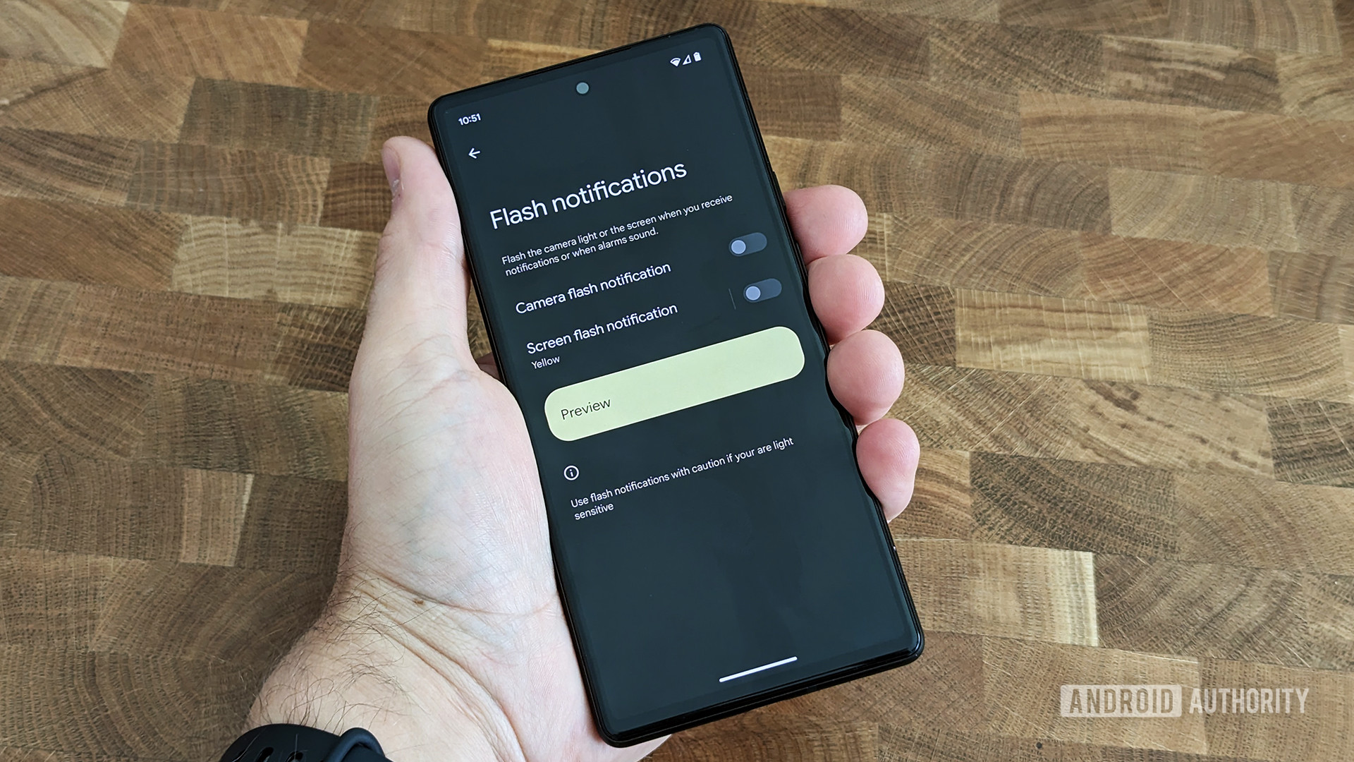 Android 14 Notifications Light Options