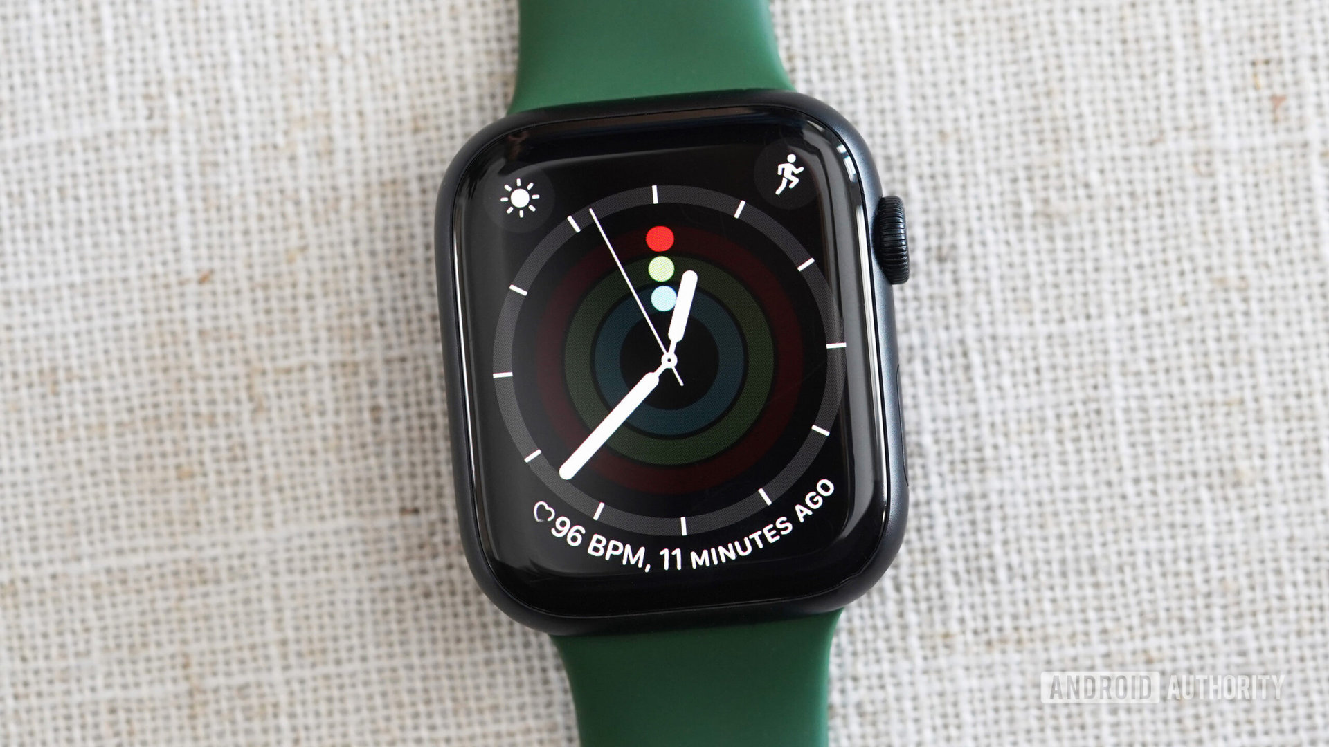 Actividad de la esfera del Apple Watch