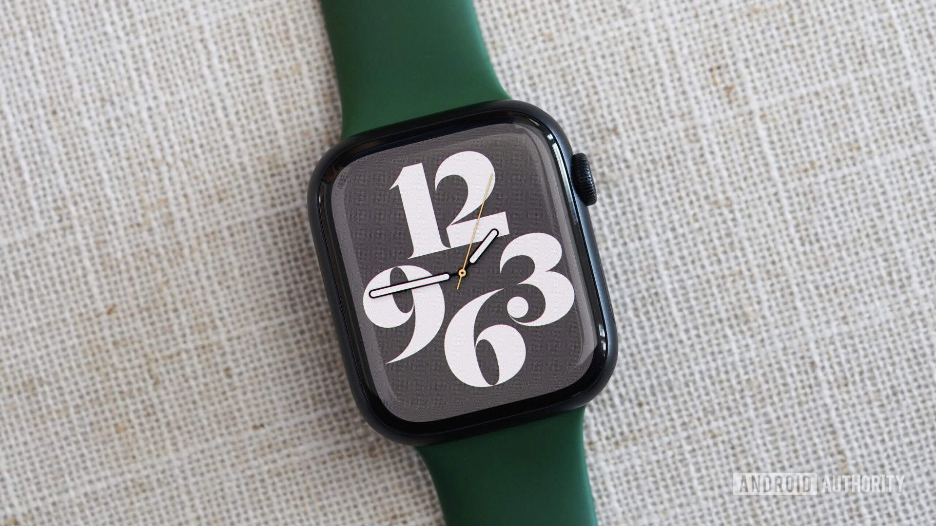 Apple Watch Face Typography