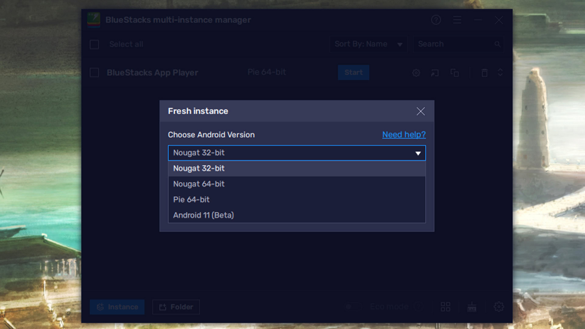 Bluestacks 5 multi instace manager