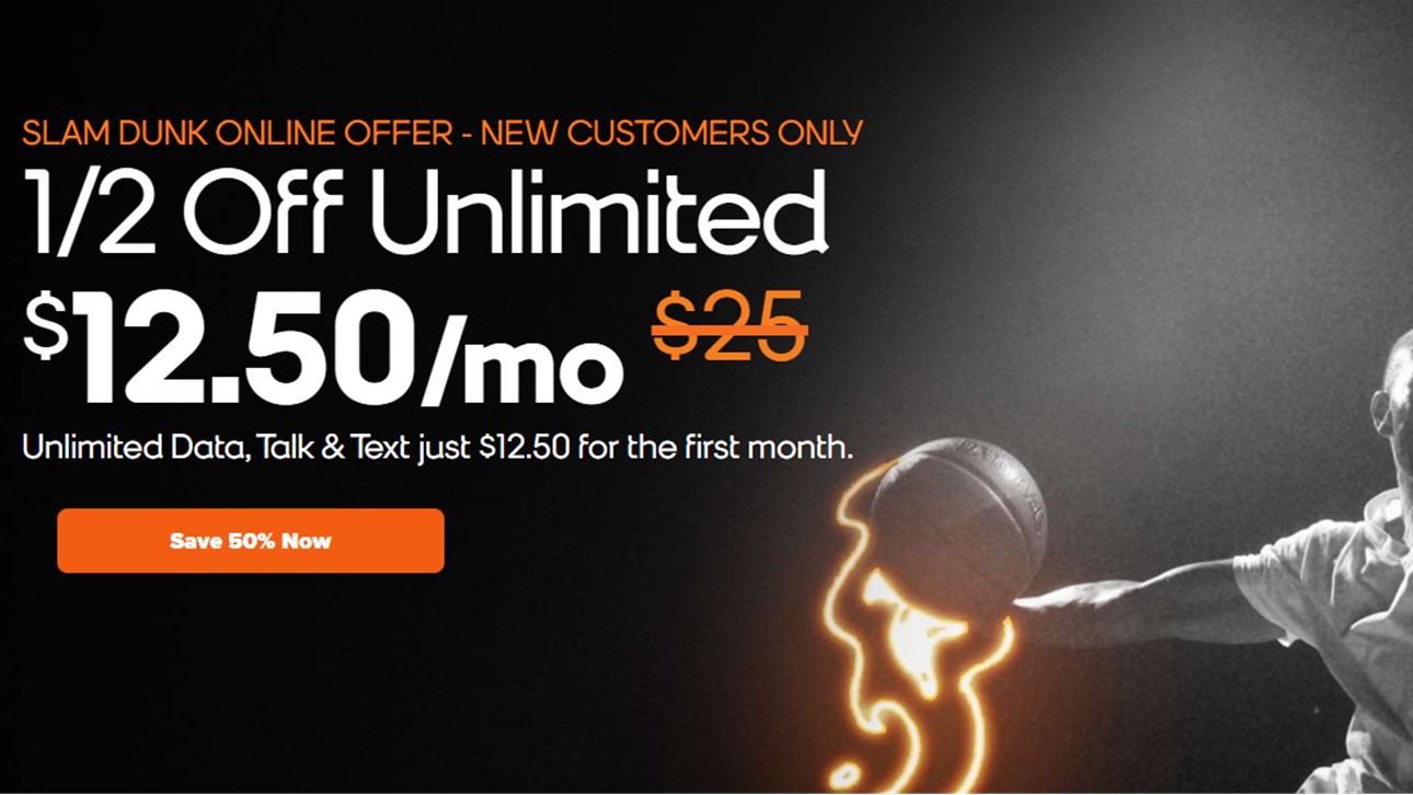 Boost Mobile First Month Deal