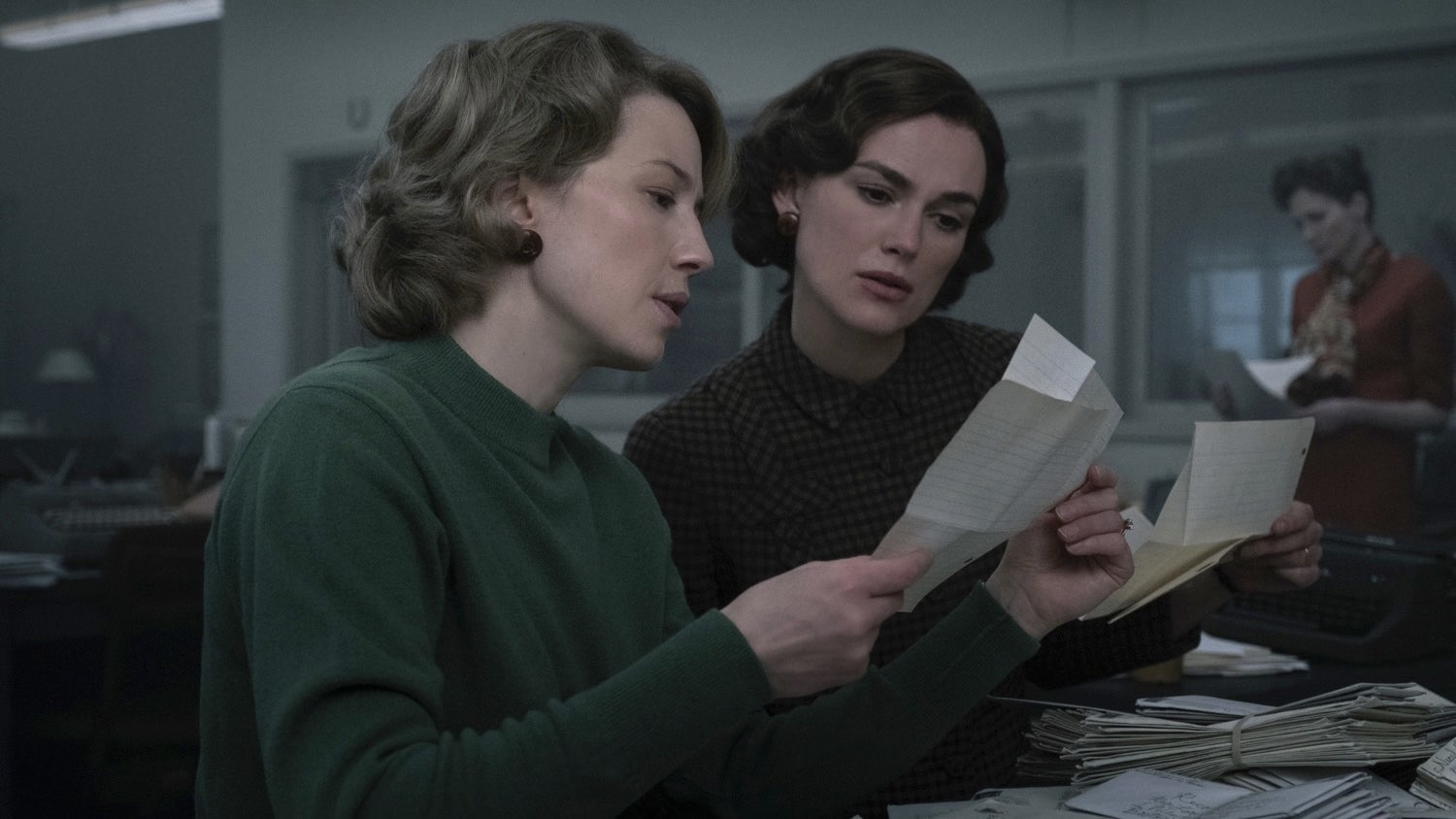 Keira Knightly and Carrie Coon in Boston Strangler - best new streaming movies