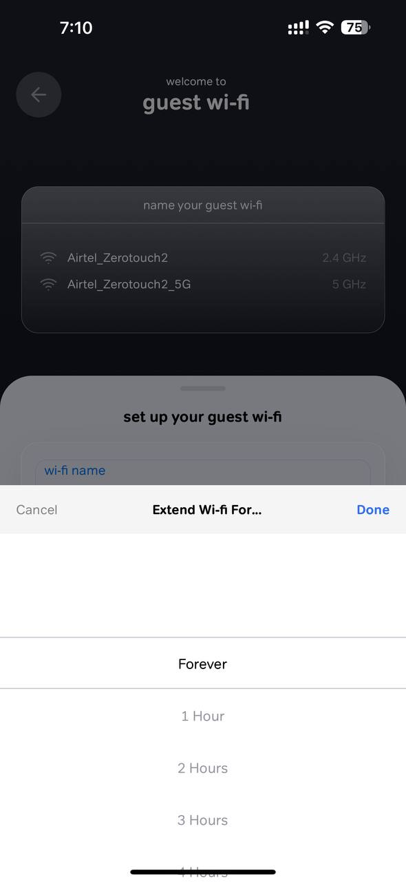 Creating a guest wifi network 2