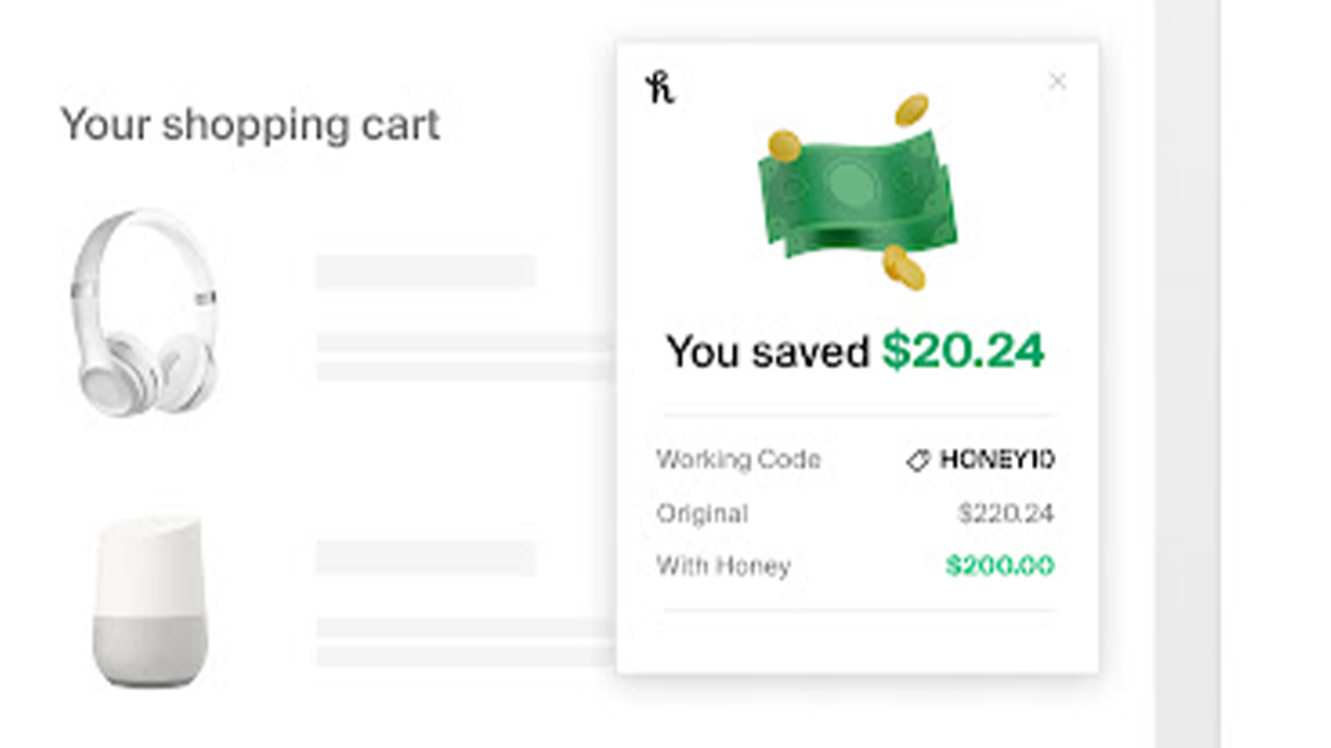 Honey best coupon extensions for Chrome
