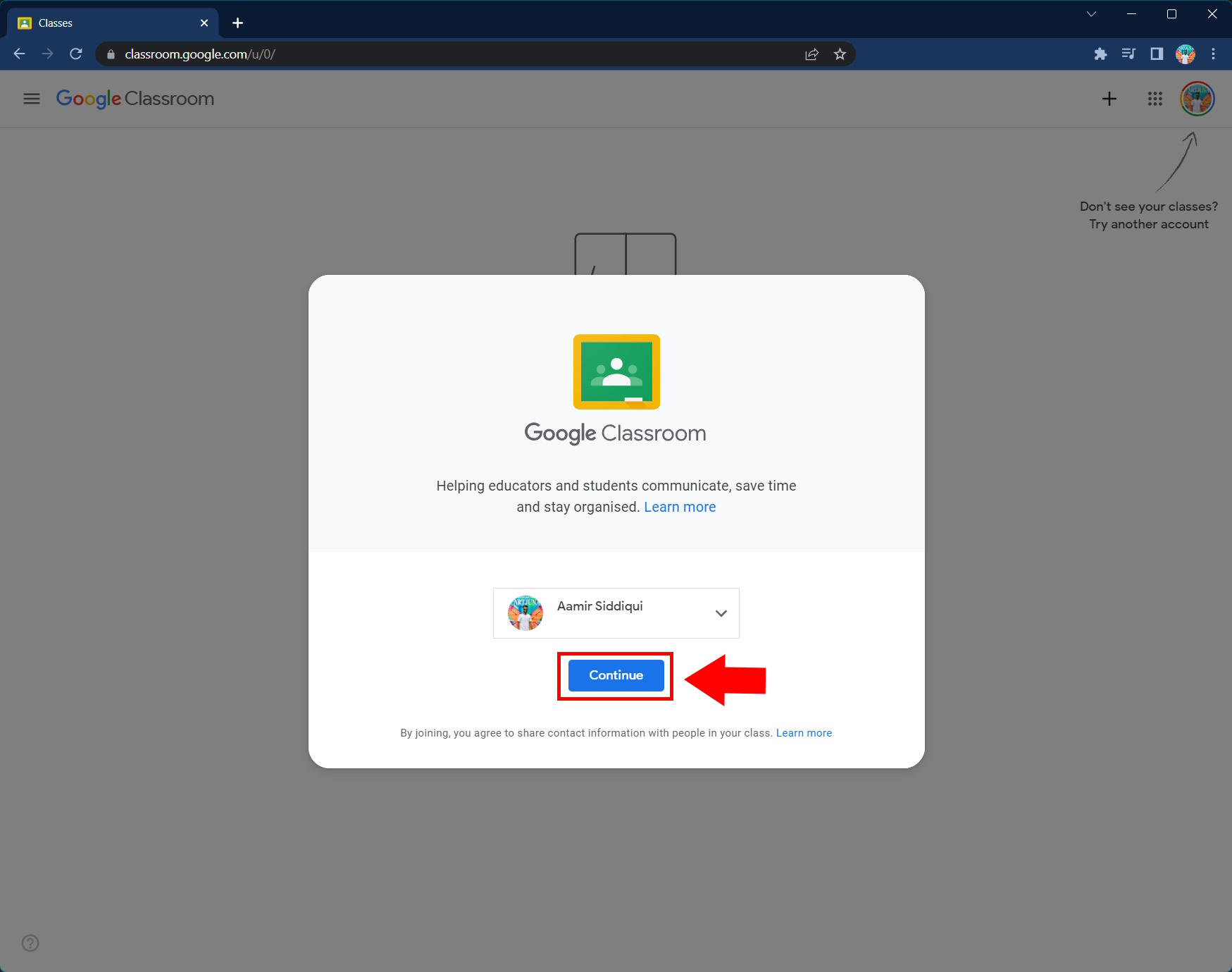 How to create Google Classroom on computer 1
