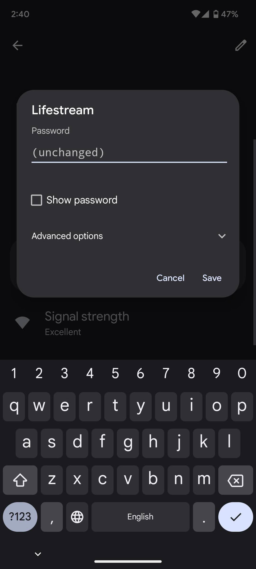 How to edit your Wi Fi password on Android (5)