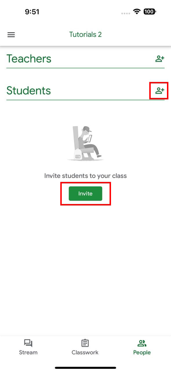 How to invite students to Google Classroom on mobile 5