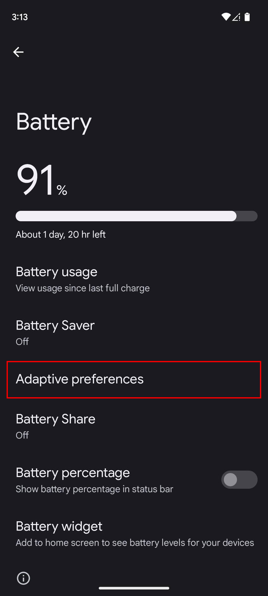 How to turn off Battery Saver and Adaptive Battery (4)