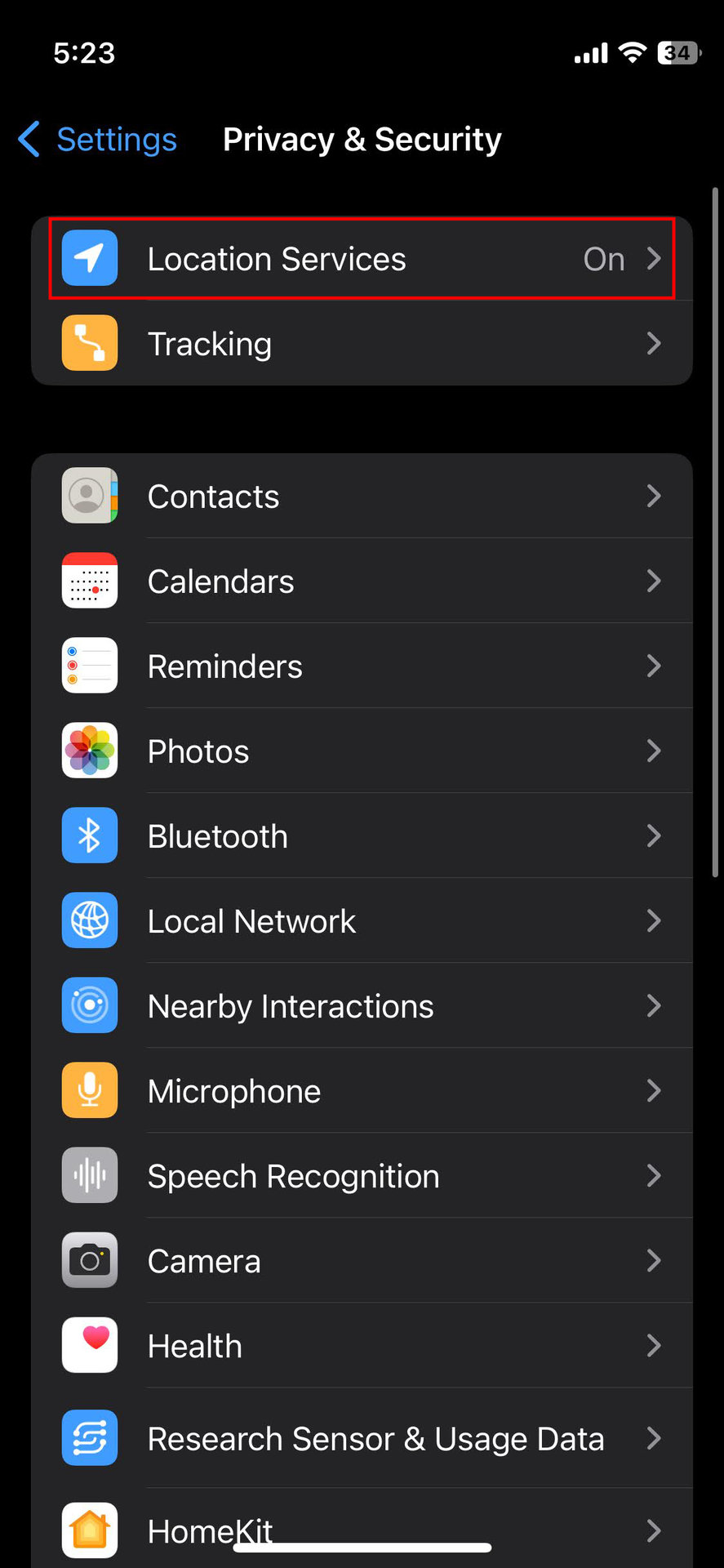 How to turn off location services on iPhone (2)