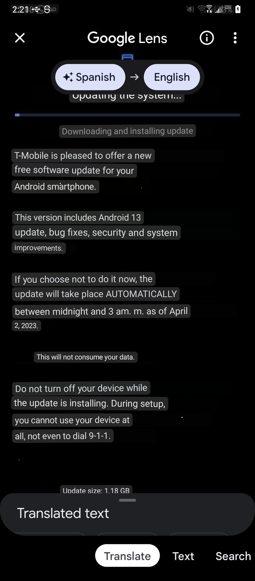 LG V60 Android 13 Update