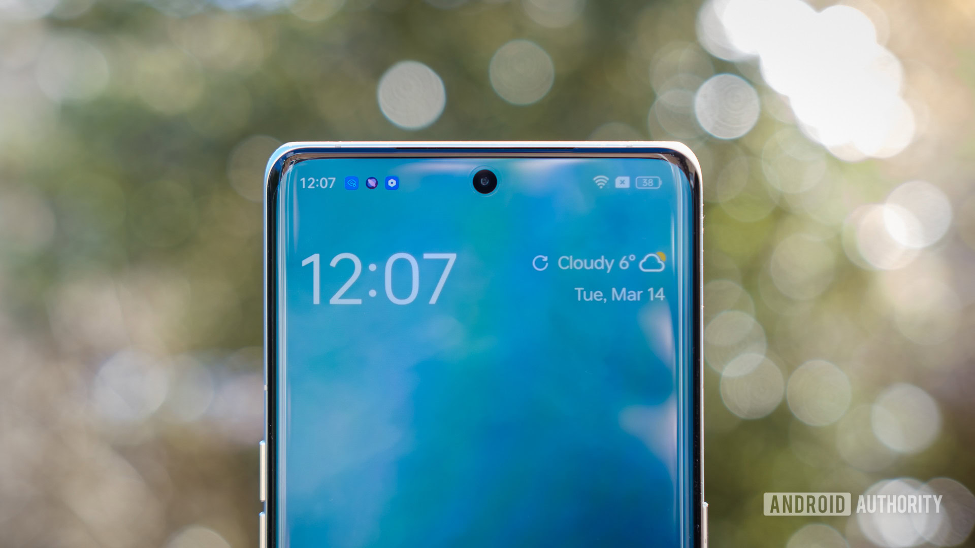 OPPO Find X6 Pro selfie camera cutout