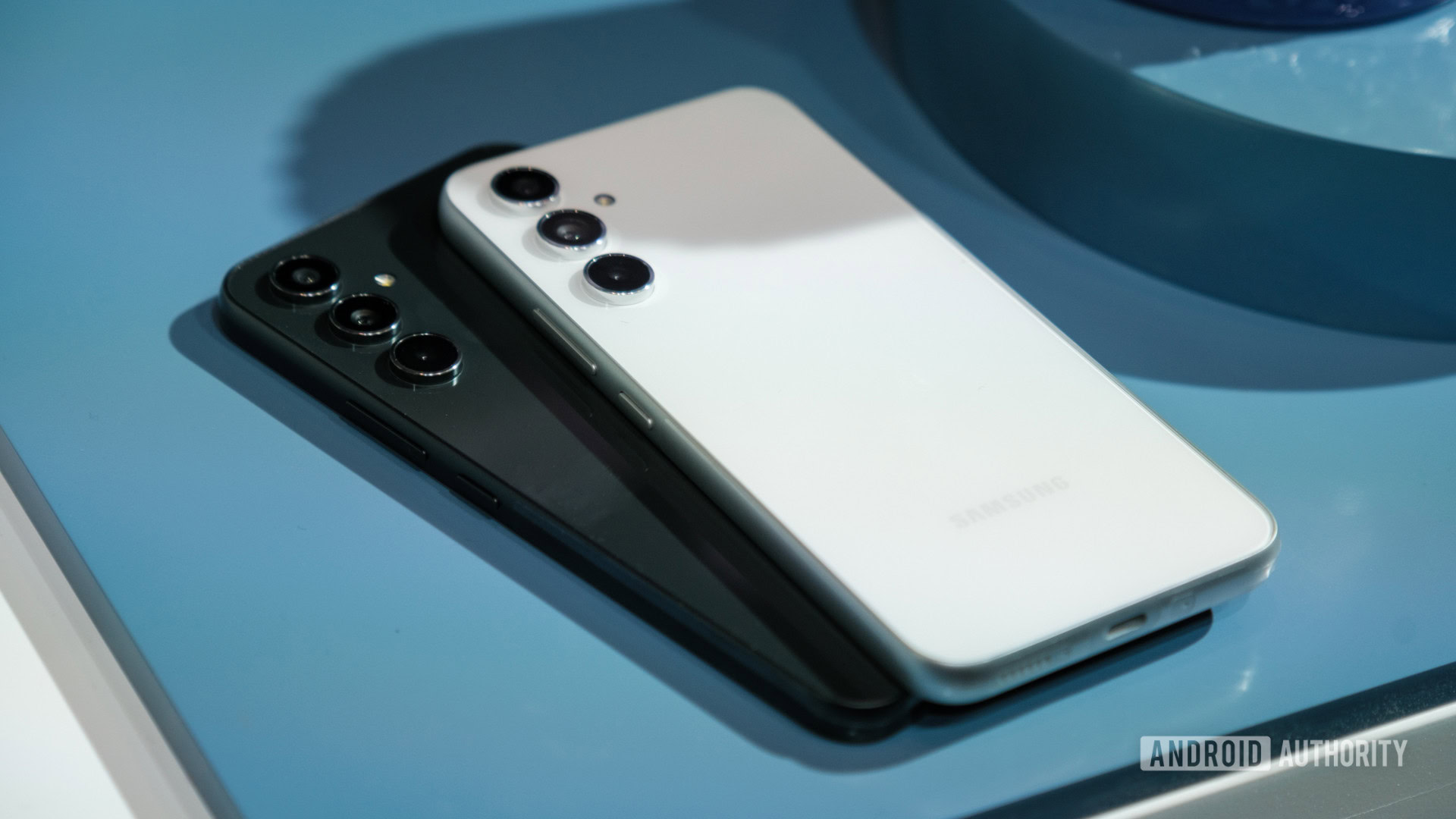 Samsung Galaxy A54 5G Graphite and White