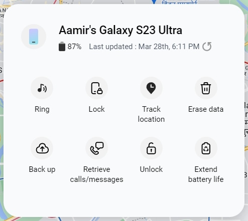 Samsung SmartThings Find Find My Mobile 4