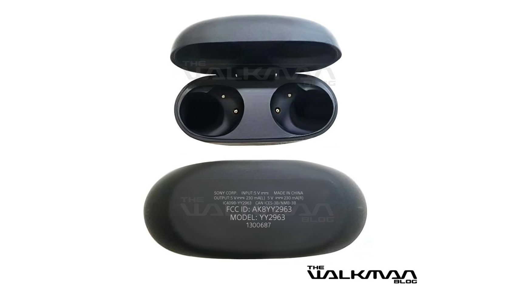 A leak of the Sony WF 1000XM5 case.