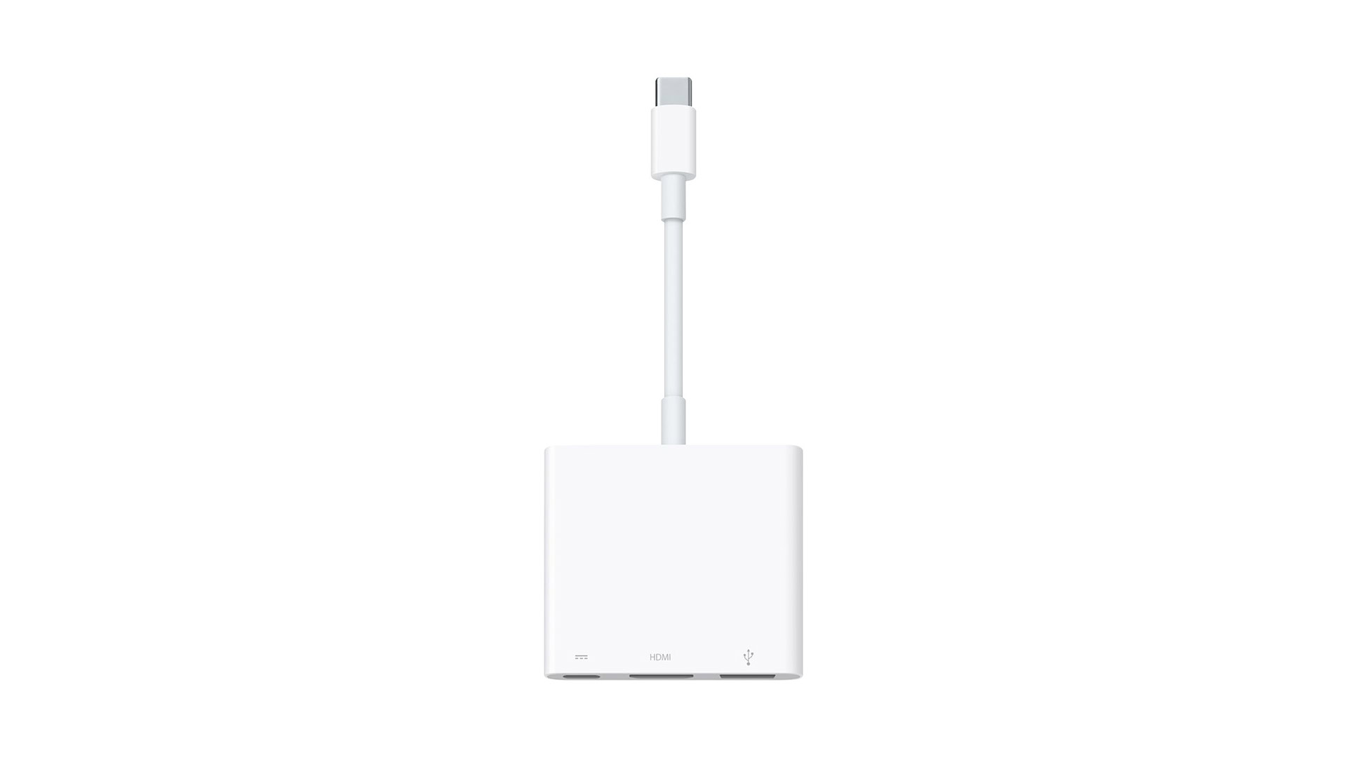 The Apple USB-C Digital AV Multiport Adapter