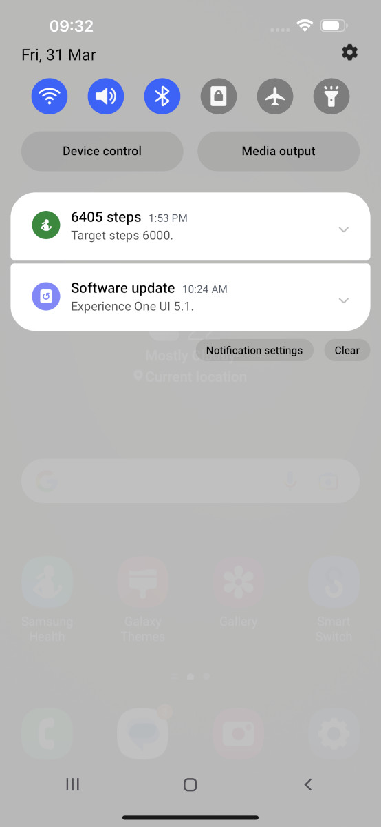 TryGalaxy for iPhone notifications