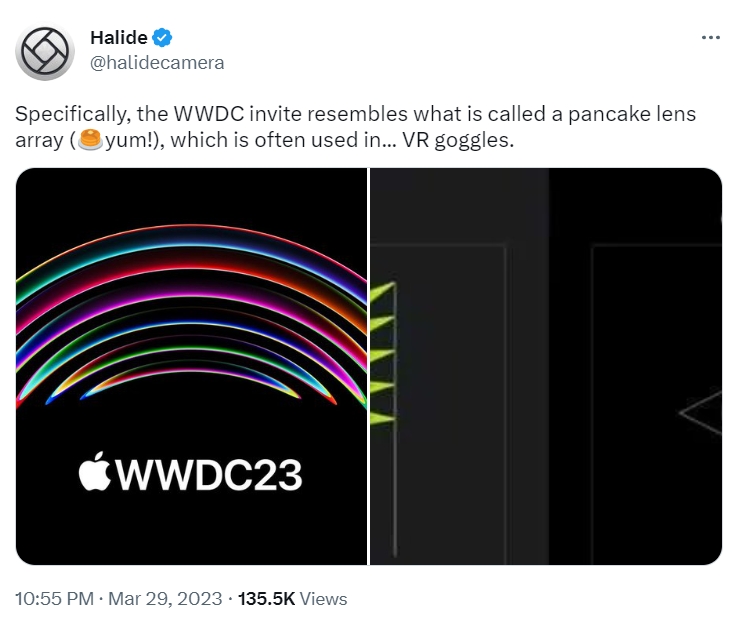 WWDC 23 MR headset teaser interpretation