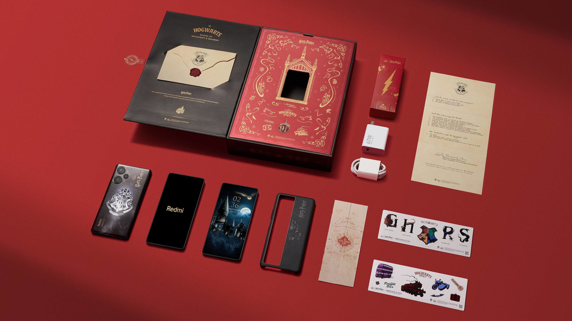 Xiaomi Redmi Note 12 Turbo Harry Potter package 1