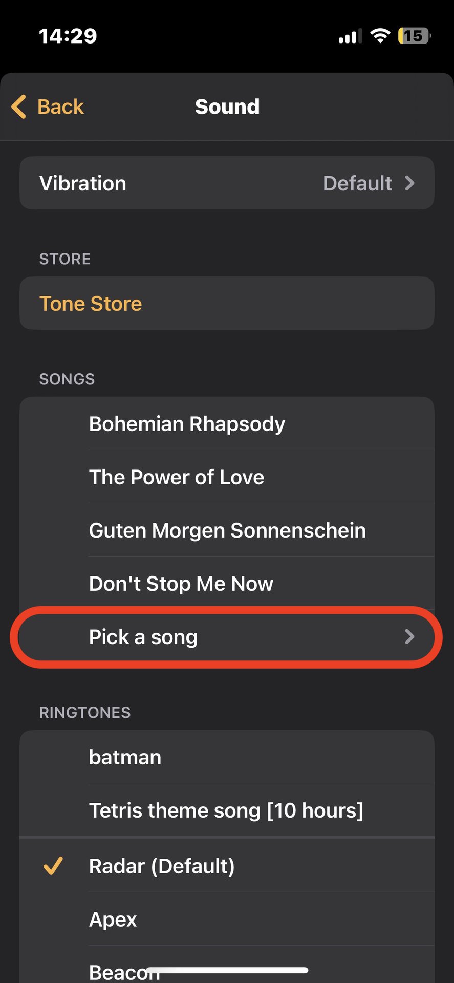 iphone clock app alarm apple music