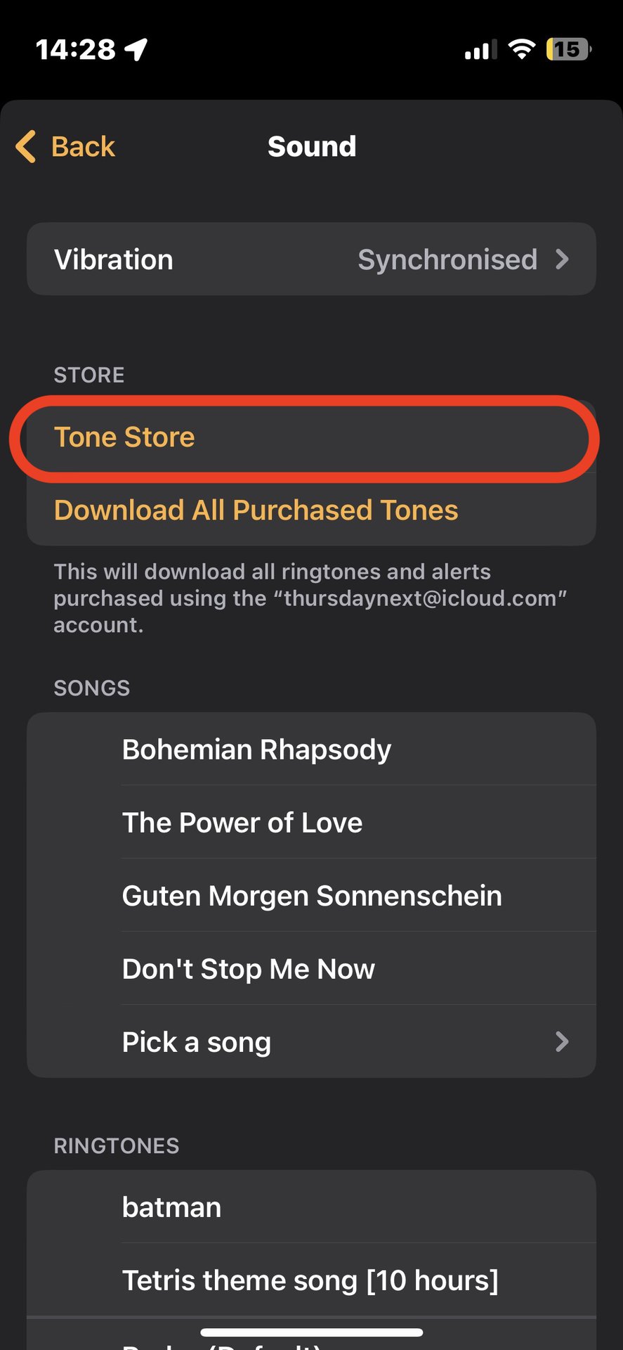 iphone clock app tone store link