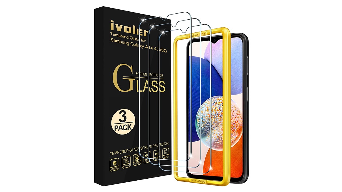 ivoler tempered glass a14