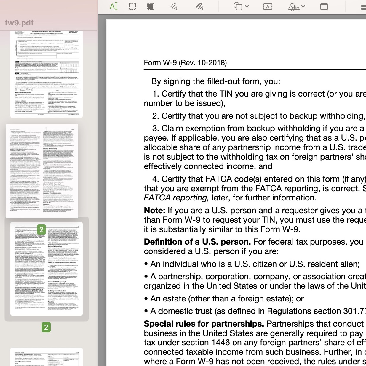 mac preview pdf rearrange pages
