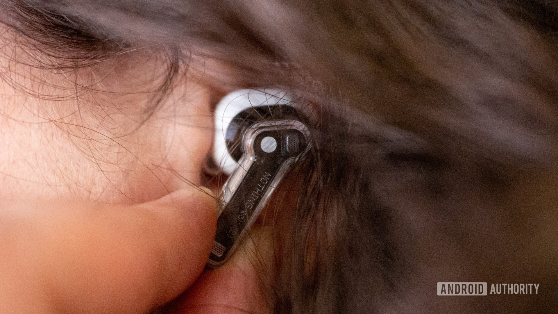 Long hair, don’t care: Squeeze controls are awesome on wireless earbuds