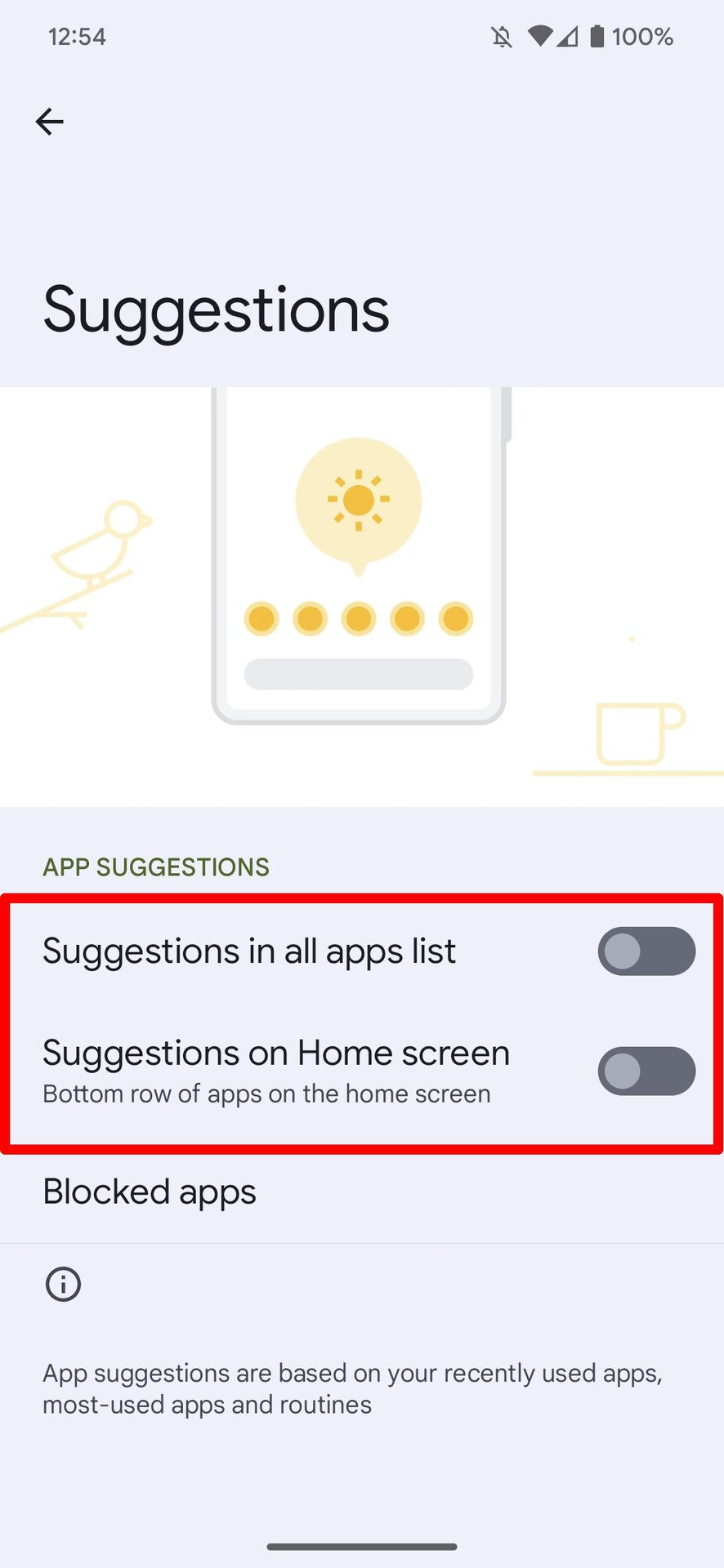 pixel app suggestions 4