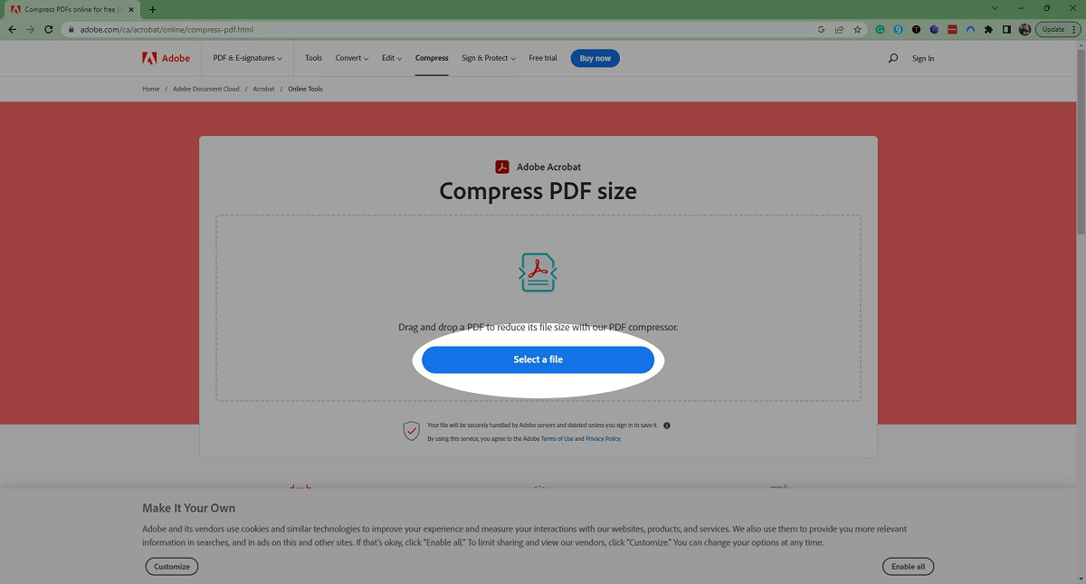 Compress PDF - Reduce PDF size without losing quality