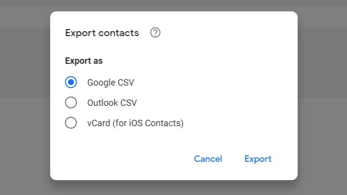 share google contacts website 2