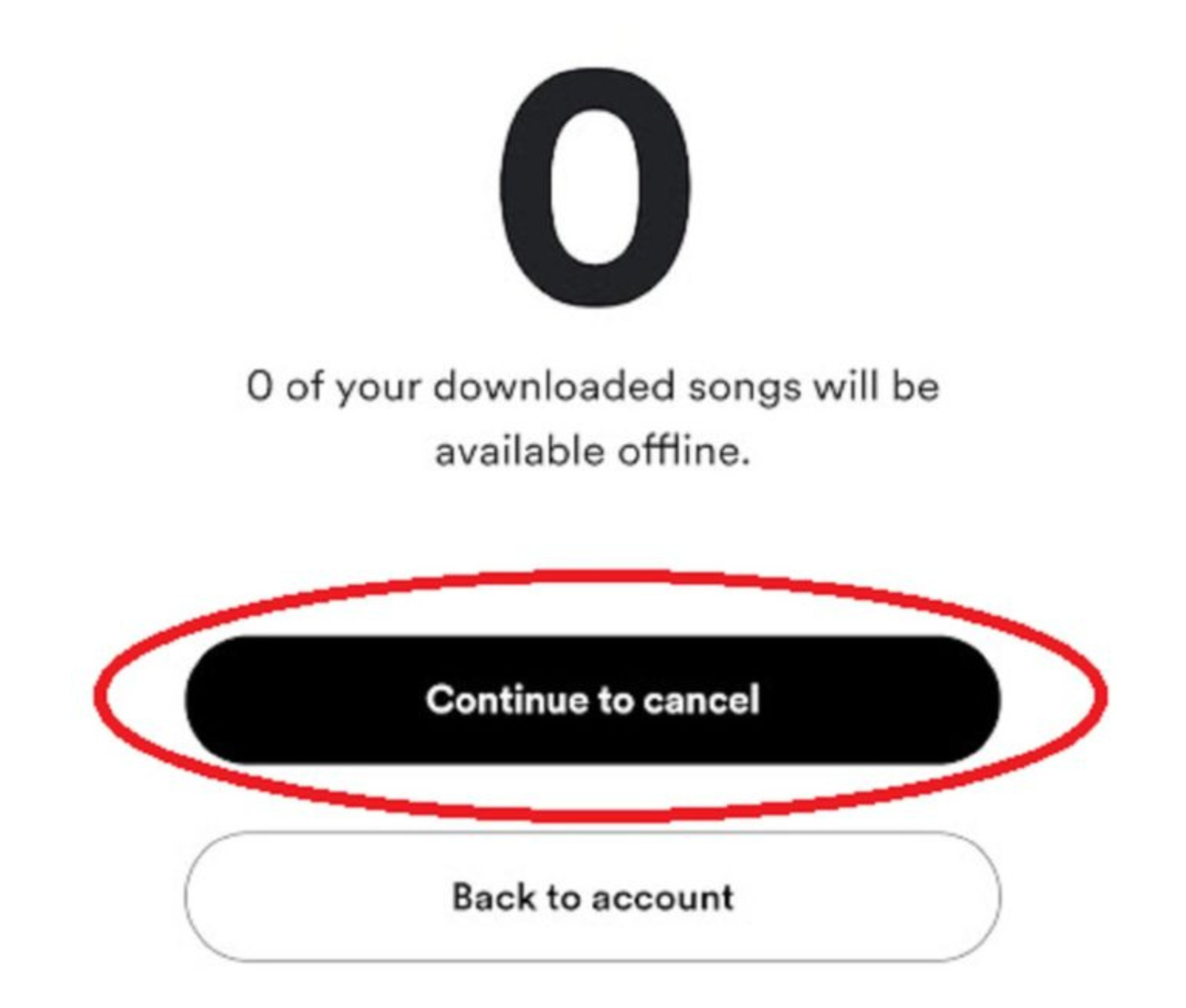 Spotify continue to cancel premium