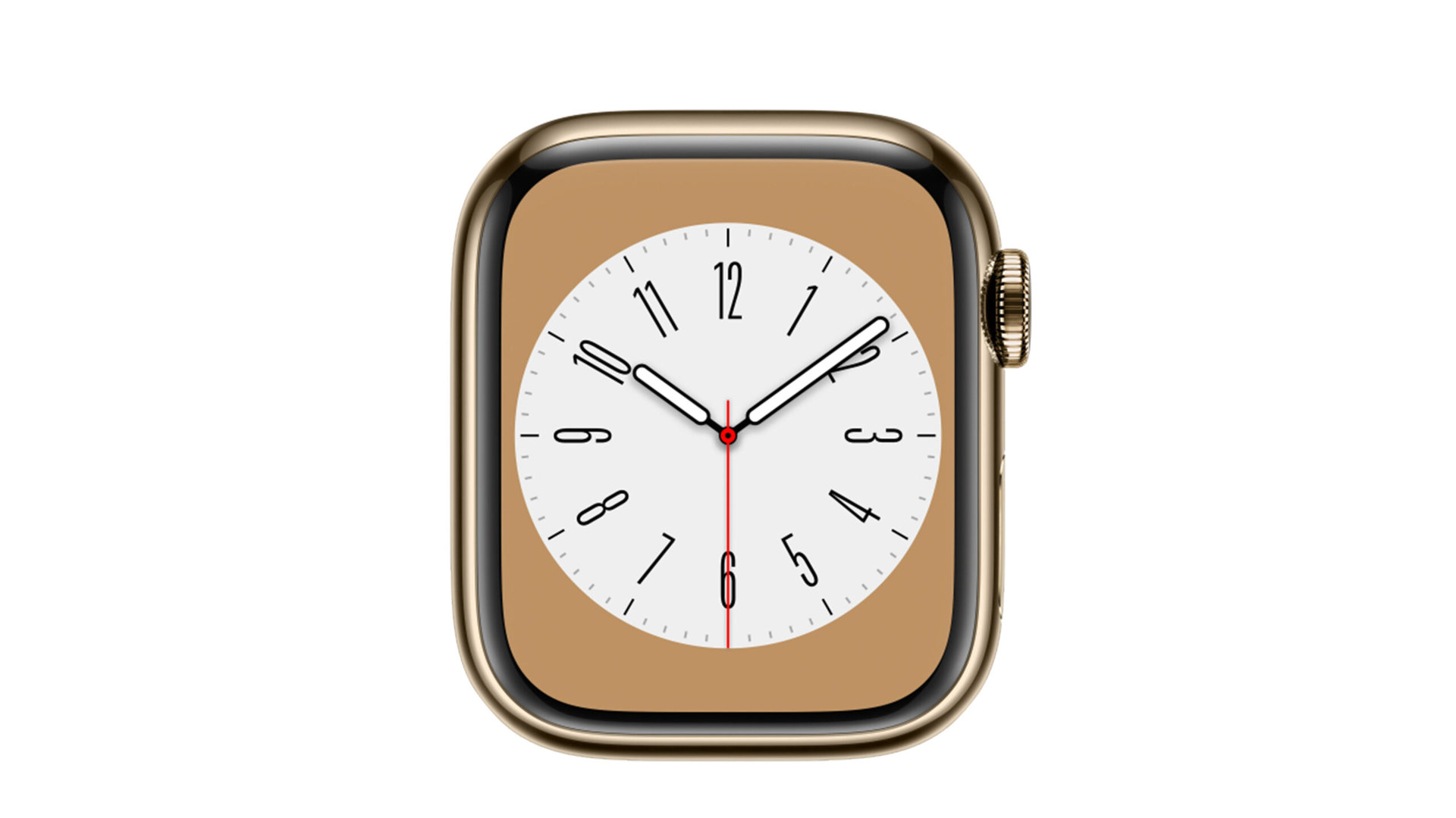 The stainless steel Gold case is especially upscale looking.