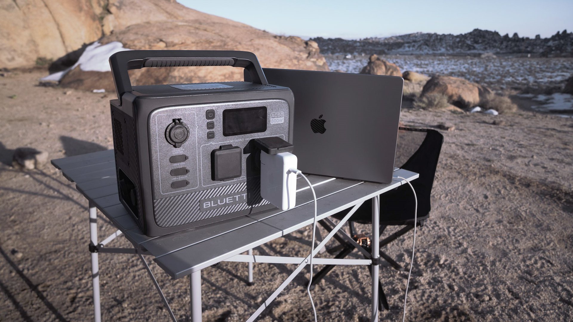 The BLUETTI AC60 portable power station is the ideal outdoor companion