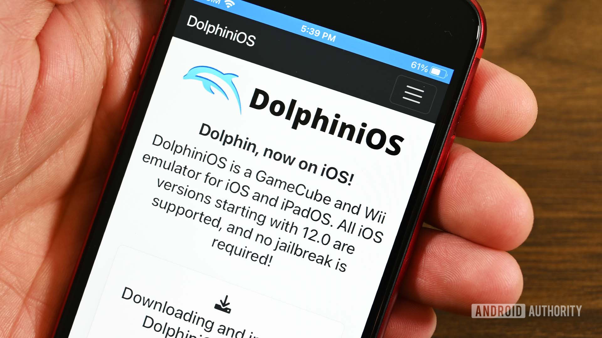 Captura de pantalla de DolphiniOS