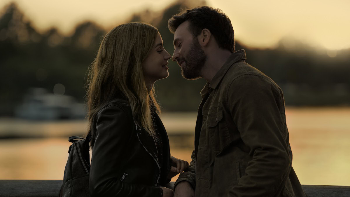 Ana de Armas and Chris Evans kissing in Ghosted - best new streaming movies