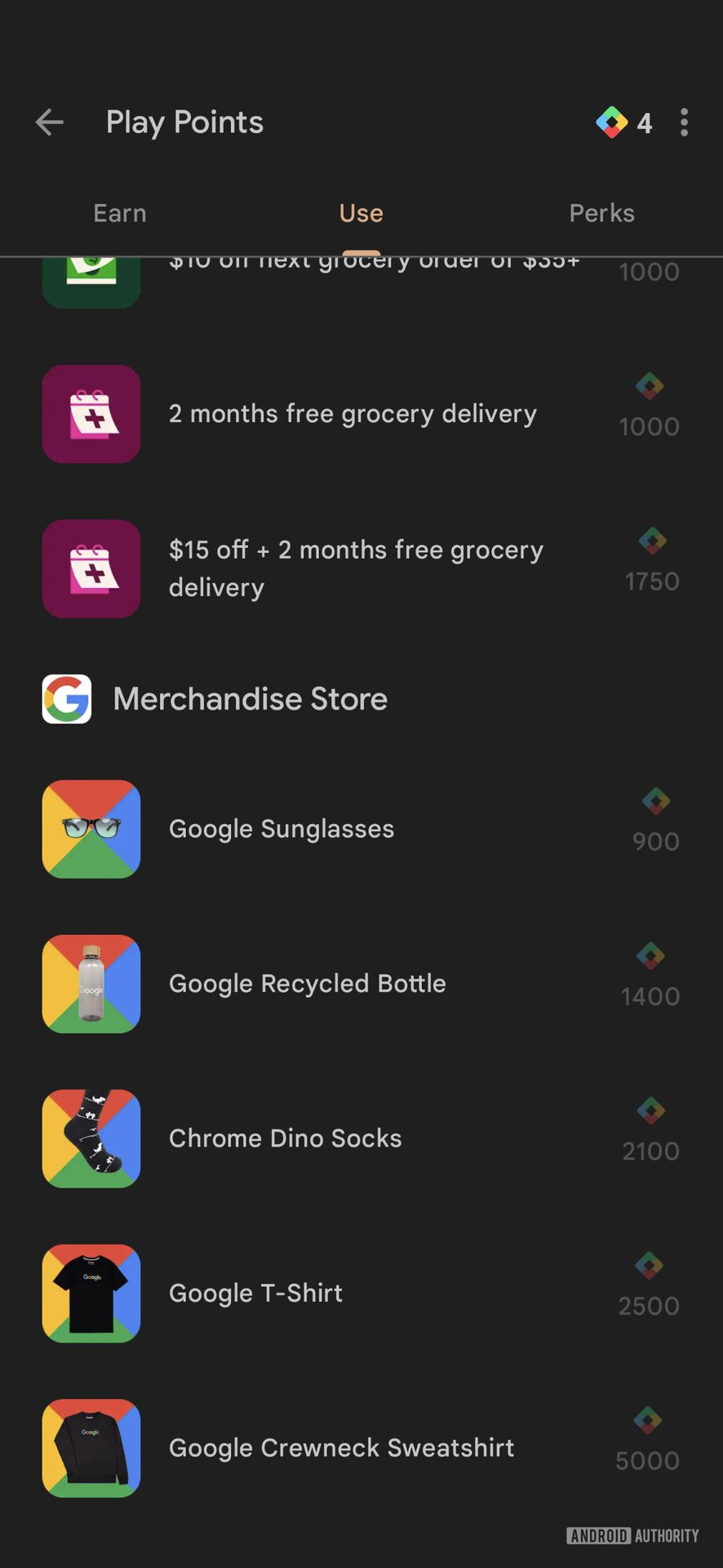 Google Play Points 3