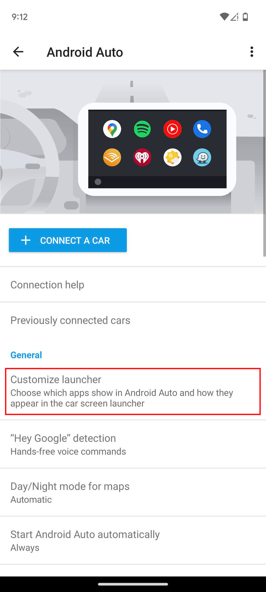 How to add an Android Auto shortcut (4)