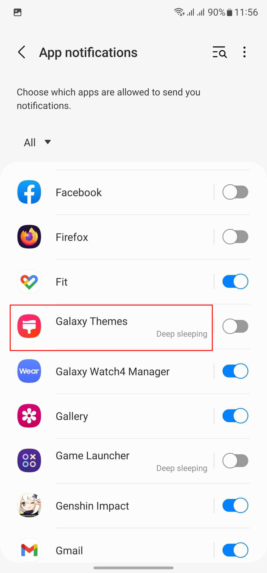 How to disable Samsung Galaxy Themes deals and offers 1