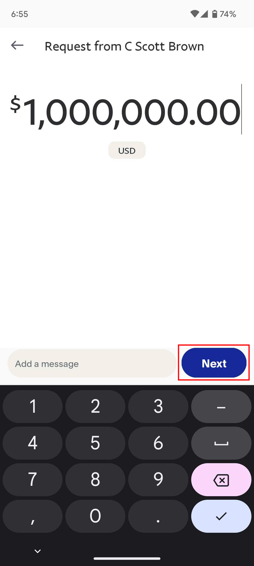 How to request money on the PayPal mobile app (3)