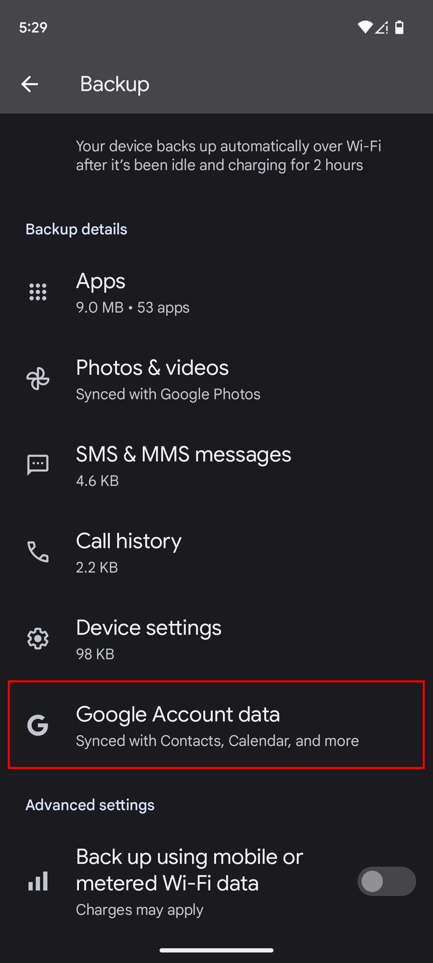How to set up Contacts syncing to Google (3)