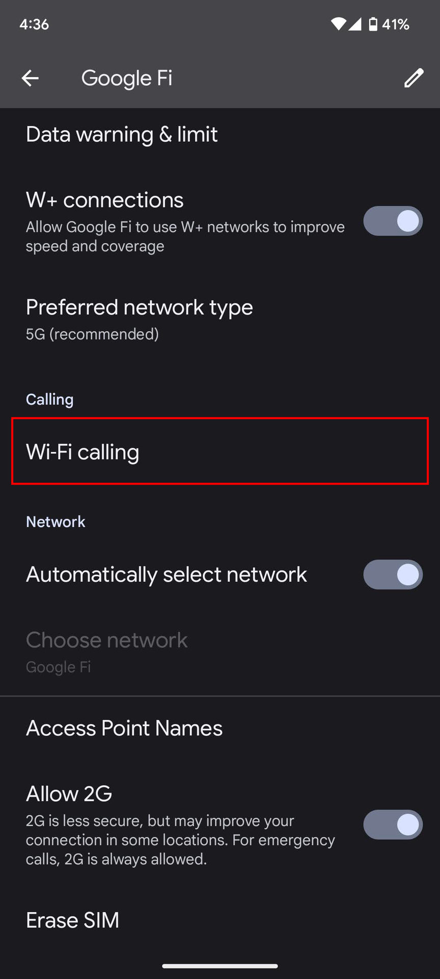 How to turn on Wi Fi calling (3)