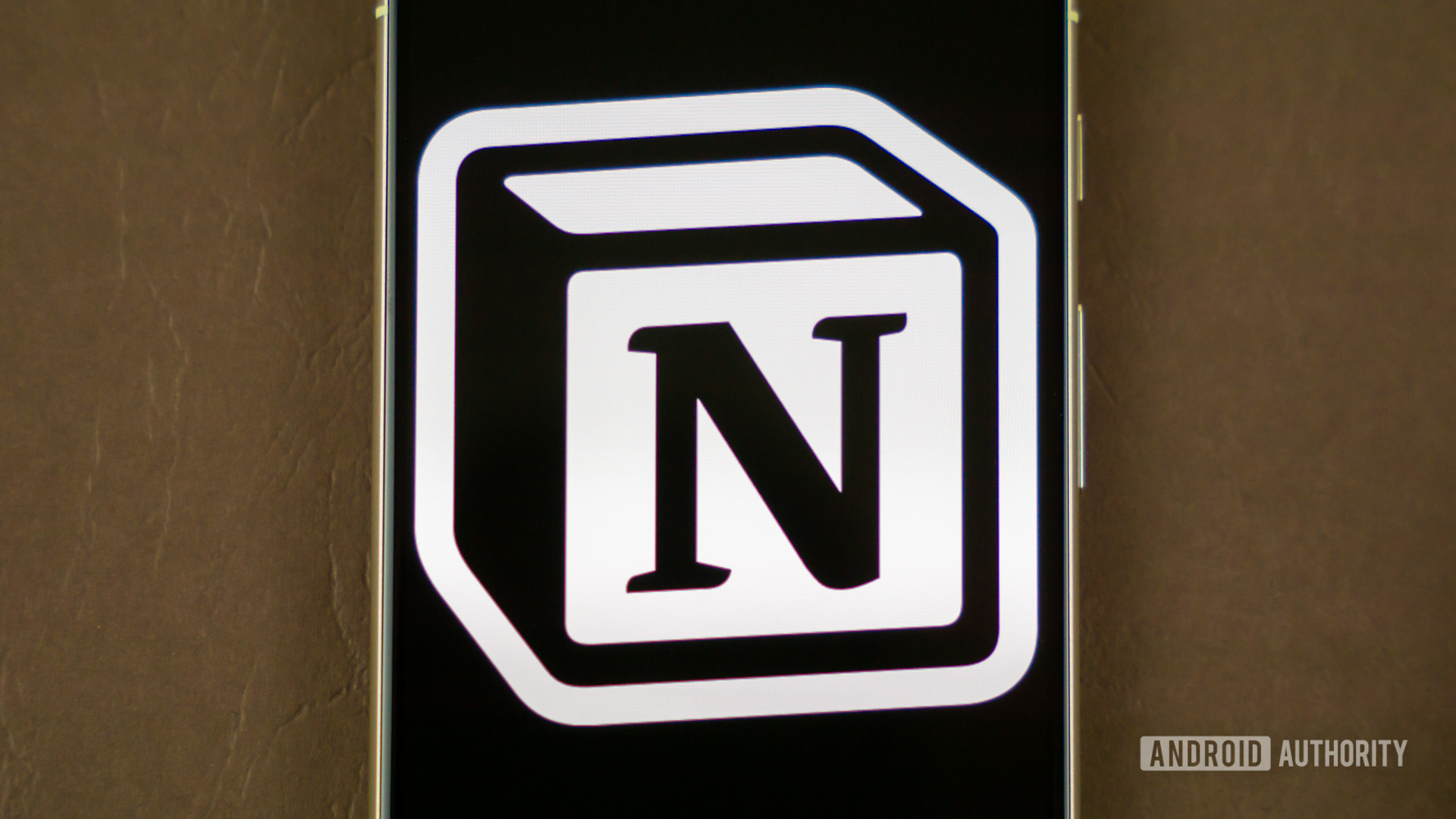 Notion logo on snartphone Stock photo