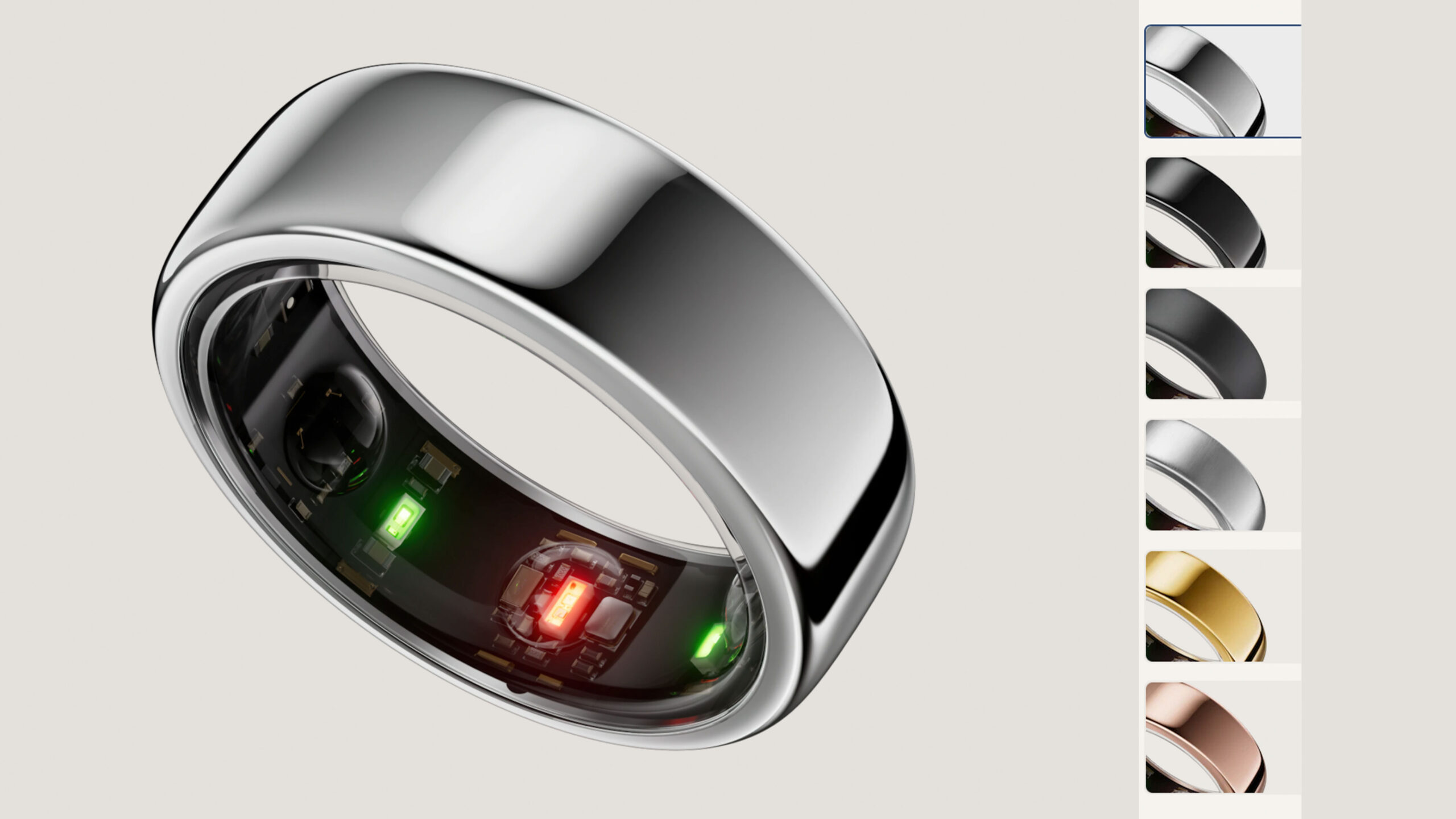 The Oura Ring 3 Horizon line includes two additional color ways.