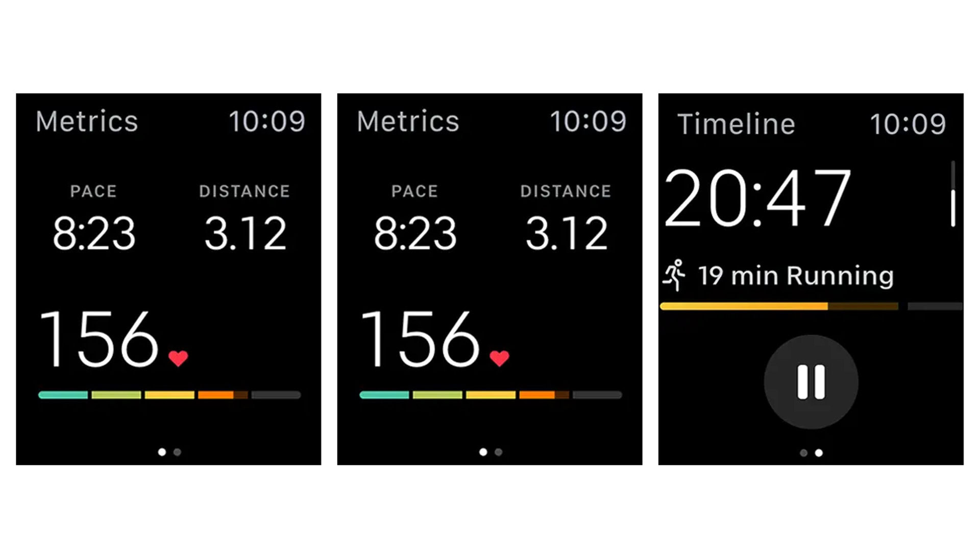 Peloton Apps screen examples