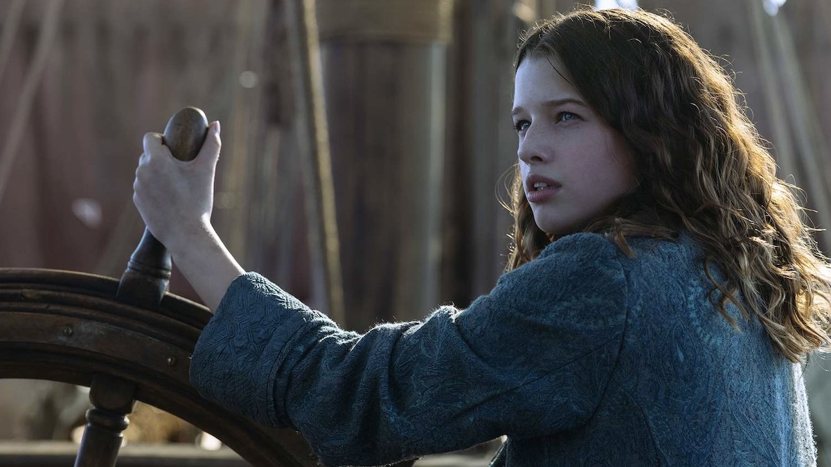 Wendy Darling steers a ship in Peter Pan and Wendy - best new streaming movies