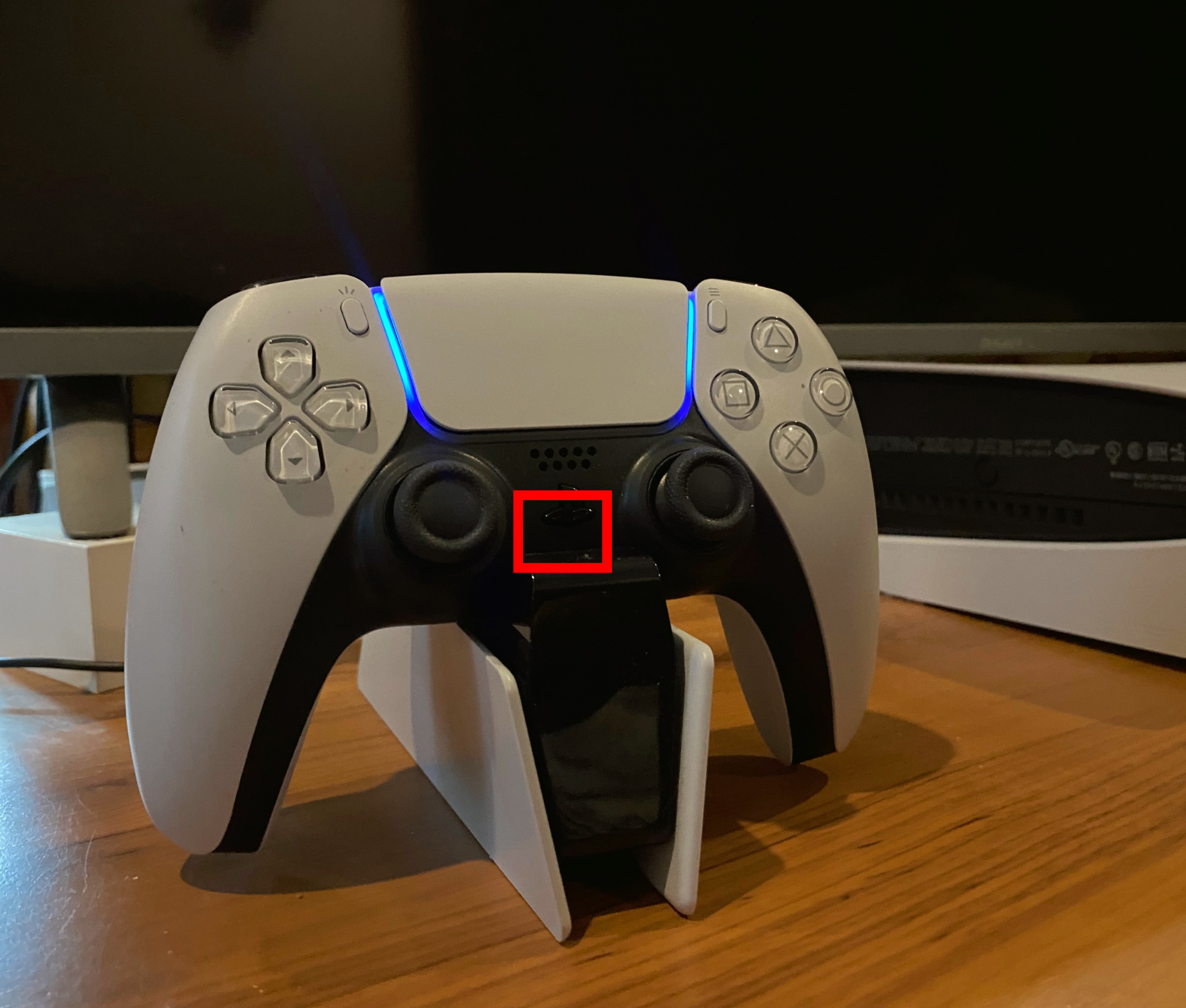 Playstation 5 controller turn on button