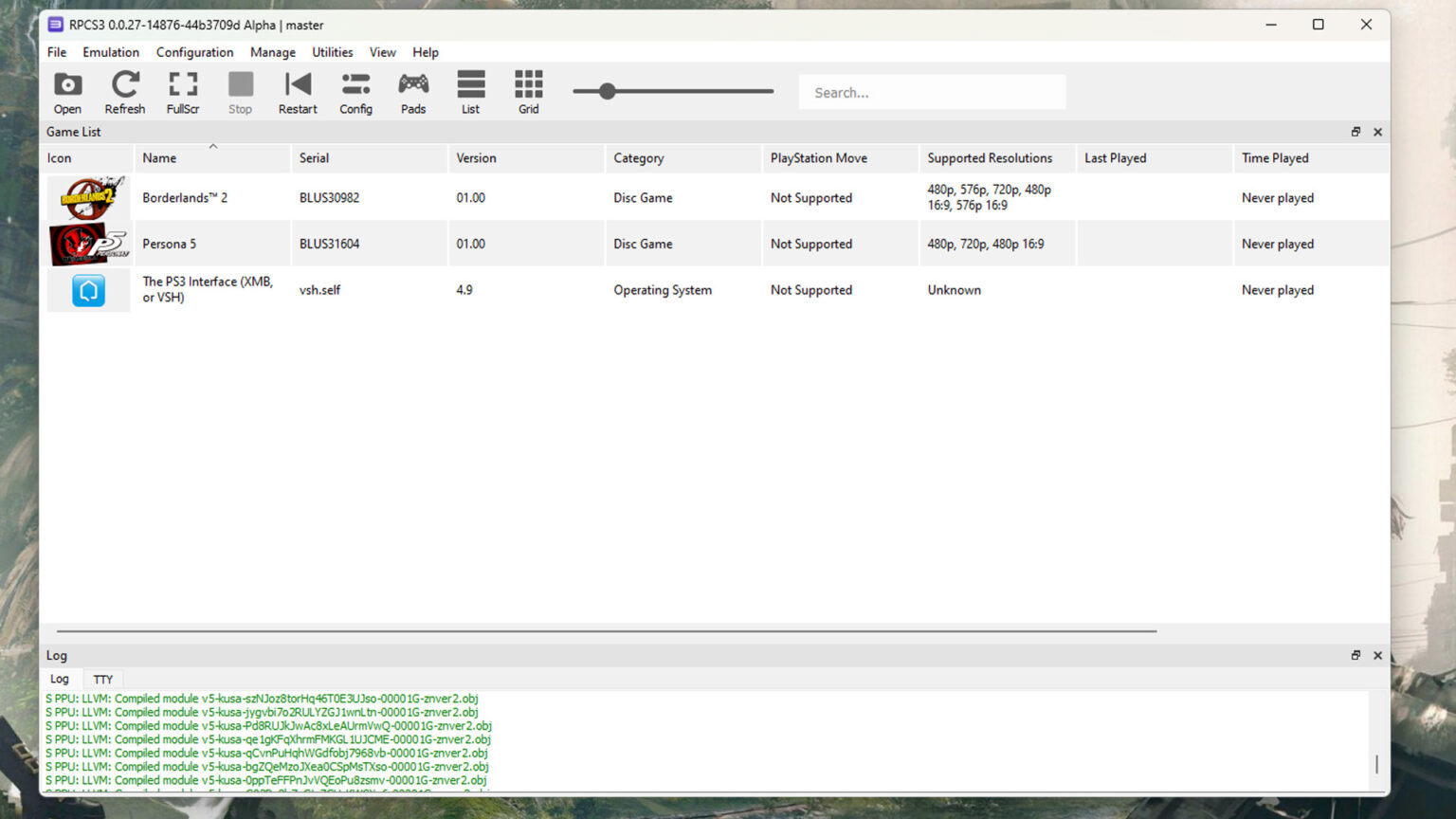 The only good PlayStation 3 emulator for PC and Mac