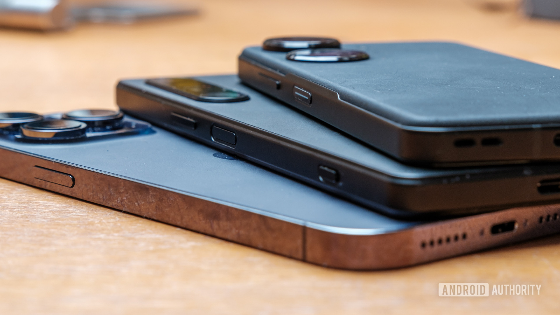 Smartphones with straight edges